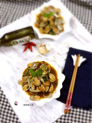 酱鼓炒花甲王的做法步骤：12