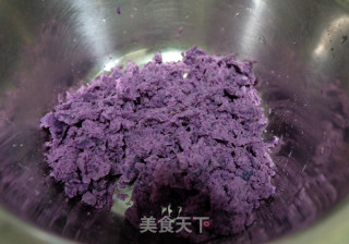 紫薯馒头的做法步骤：1