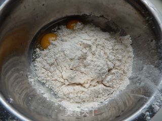 青菜煎饼的做法步骤：2