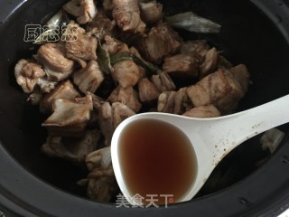 萝卜煲羊排的做法步骤：6