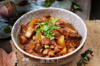 萝卜煲羊排的做法步骤：11
