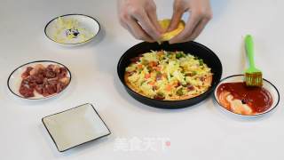 香烤披萨的做法步骤：3