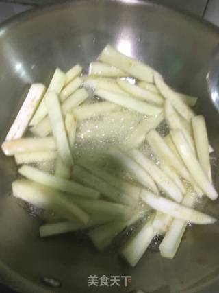 鱼香茄子的做法步骤：3