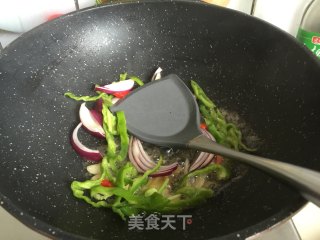 爆炒竹蛏的做法步骤：6