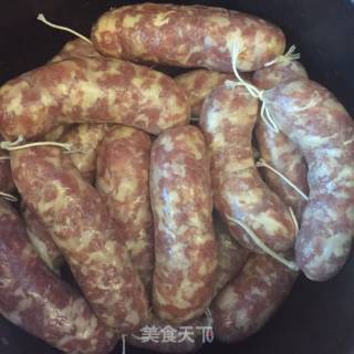 自制腊肠（妈妈的味道）的做法步骤：8
