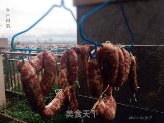 自制腊肠（妈妈的味道）的做法步骤：9