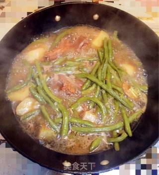 排骨炖豆角的做法步骤：9