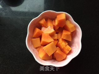 云朵木瓜燕麦糊的做法步骤：3