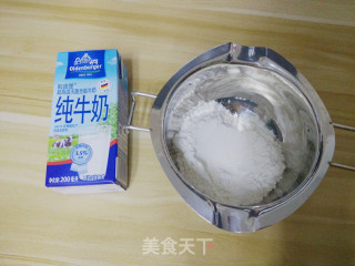 Q弹香葱肉松条的做法步骤：1