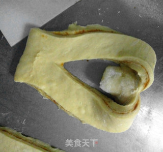 Q弹香葱肉松条的做法步骤：14