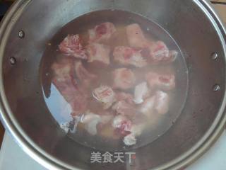 干笋烧排骨的做法步骤：4