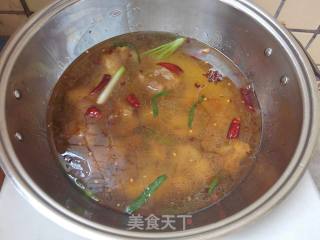 干笋烧排骨的做法步骤：8