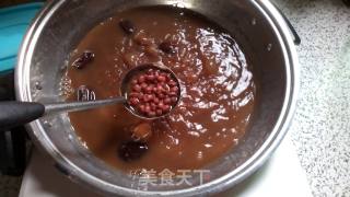 红豆圆子糖水的做法步骤：6