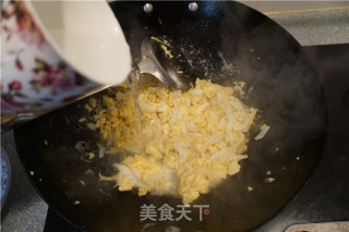 鸡蛋韭香炒银鱼的做法步骤：8