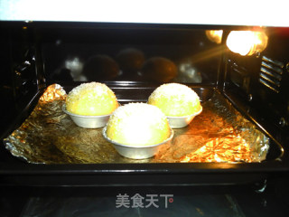 椰蓉芒果面包的做法步骤：11