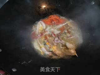 鸡蛋炒蟹的做法步骤：6