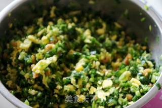 海米韭菜鹅蛋馅饺子的做法步骤：6