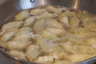 海米韭菜鹅蛋馅饺子的做法步骤：8