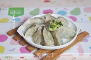海米韭菜鹅蛋馅饺子的做法步骤：9