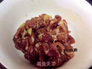 青瓜肉片炒蛋#肉肉厨#肉肉厨的做法步骤：3