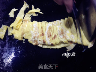 青瓜肉片炒蛋#肉肉厨#肉肉厨的做法步骤：7