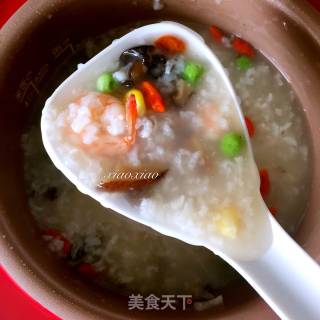 养生海鲜粥的做法步骤：10