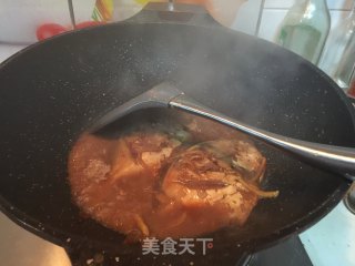 味噌鲳鱼的做法步骤：9