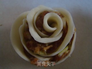 玫瑰花煎饺的做法步骤：11