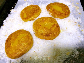 椰香柿子饼的做法步骤：5