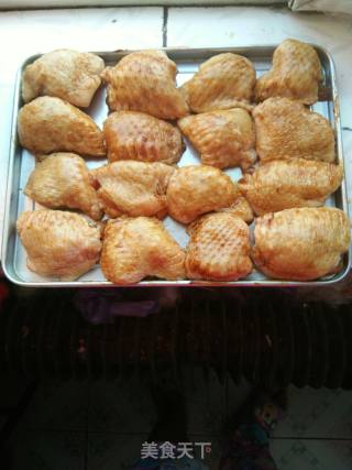 鸡翅包饭的做法步骤：7