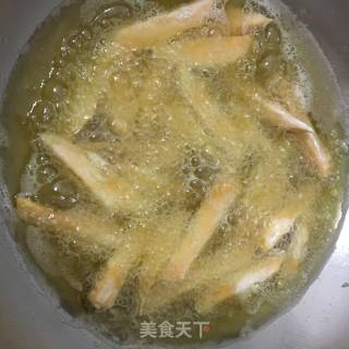 甘梅地瓜的做法步骤：3