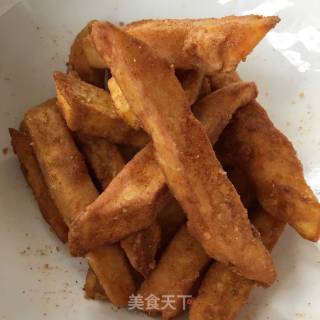 甘梅地瓜的做法步骤：4