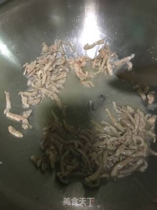 黄花炒肉丝的做法步骤：4