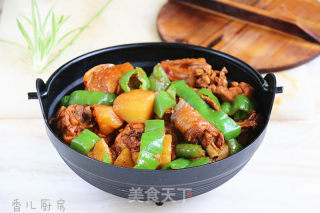 香辣土豆炖鸡的做法步骤：8