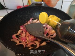 洋葱炒牛柳的做法步骤：7