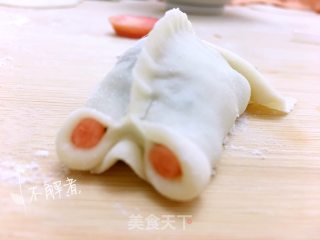 蒸花饺的做法步骤：9