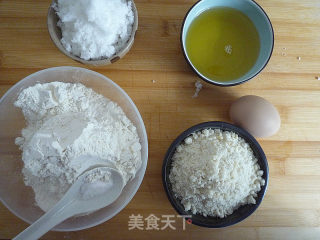 杏仁酥的做法步骤：1