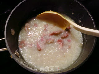 牛肉生菜粥的做法步骤：3