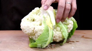 麻辣鲜香的【手撕花菜】的做法步骤：1