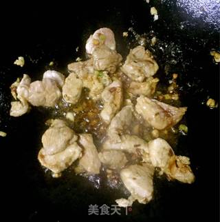 平菇炒鲜肉的做法步骤：6