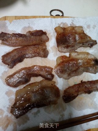 五花肉拌生菜的做法步骤：5