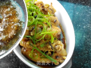 豆豉蒸鸡翅的做法步骤：9