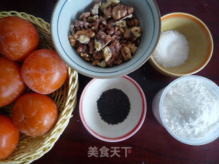 柿子饼的做法步骤：1