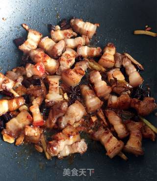 黃氏红烧肉的做法步骤：5