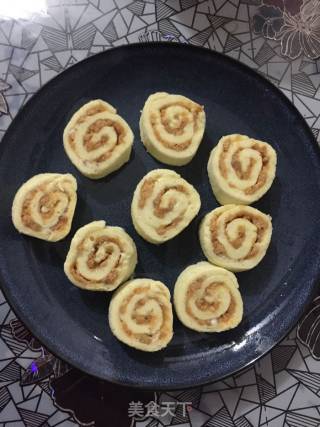 自制肉松蛋糕卷的做法步骤：10