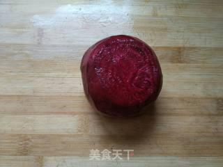 肉片炒甜菜头的做法步骤：1