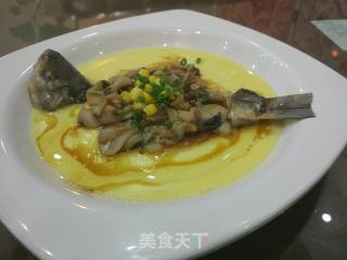 鲫鱼蒸滑蛋《洳鱼得水》的做法步骤：5