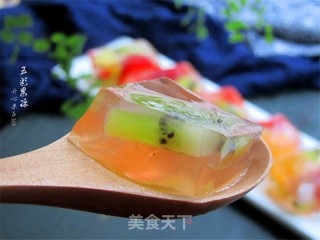 彩色果冻的做法步骤：11