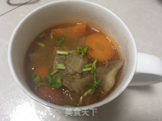 番茄萝卜炖牛腩的做法步骤：8