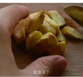 不可缺（美色小食谱）充电糯米粥的做法步骤：3